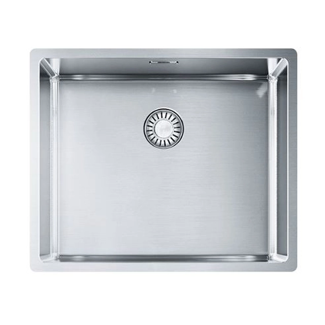 Lavello in acciaio inox Franke Box, valvola manuale BXX 210/110-50,.