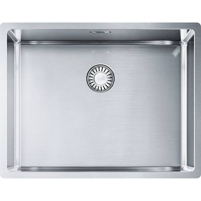 Lavello in acciaio inox Franke Box, valvola manuale BXX 210/110-54,.