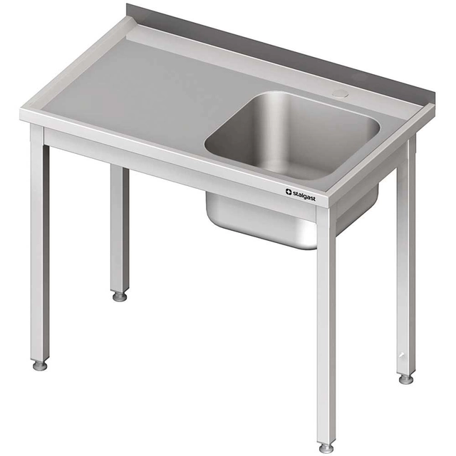 Lavello in acciaio inox (P) 80x70 | Stalgast