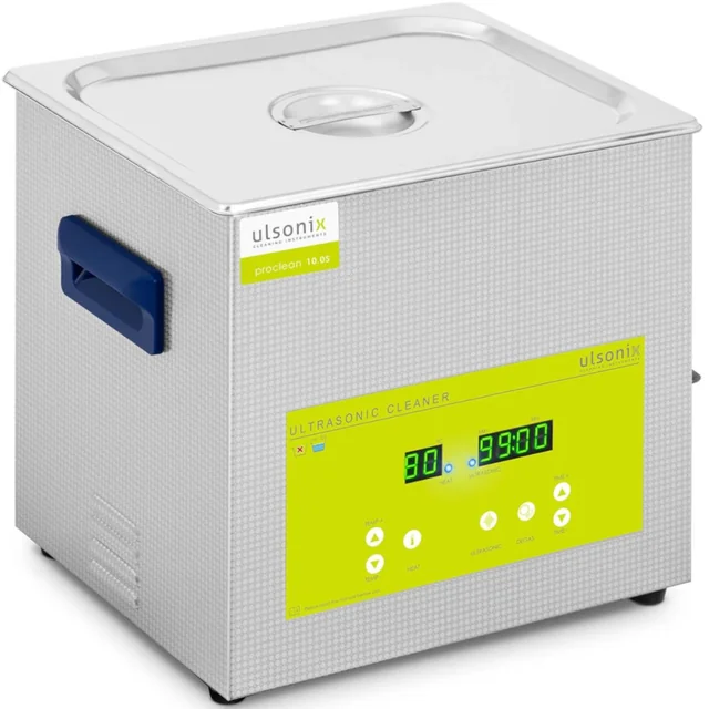 Laveuse purificateur de bain à ultrasons LED 10 l 240 W