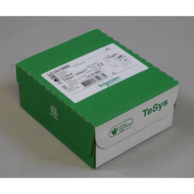 LC1D18BD Schneider Electric – uus tehases suletud