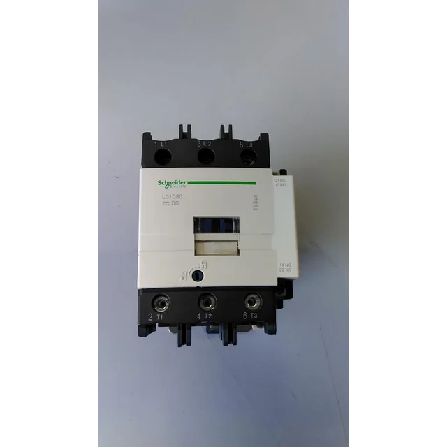 LC1D80BD Schneider Electric – naujas perteklius