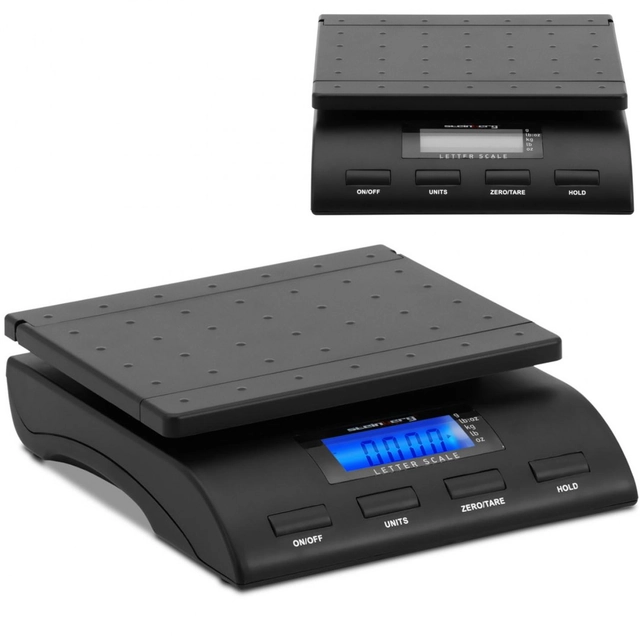 LCD postal scale for parcels of letters 18 x 22 cm 40 kg /5 g