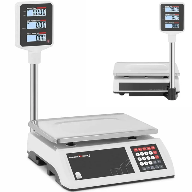 LCD table-top, warehouse checkweigher 6 kg / 1 g