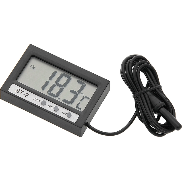 LCD teplomer na meranie teploty