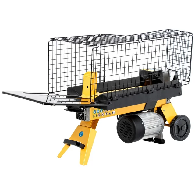 LEADER HRH4T HORIZONTAL HYDRAULIC ELECTRIC WOOD SPLITTER 4 TONS - EWIMAX -