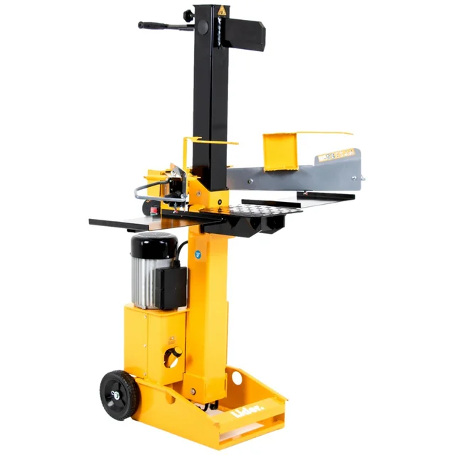 LEADER LRV8T WOOD SPLITTER HYDRAULIC ELECTRIC VERTICAL CHIPPER PRESSURE 8 TON -