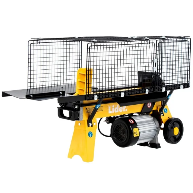 LEADER TRH4T-O HORIZONTAL HYDRAULIC ELECTRIC WOOD SPLITTER 4 TONS - EWIMAX -