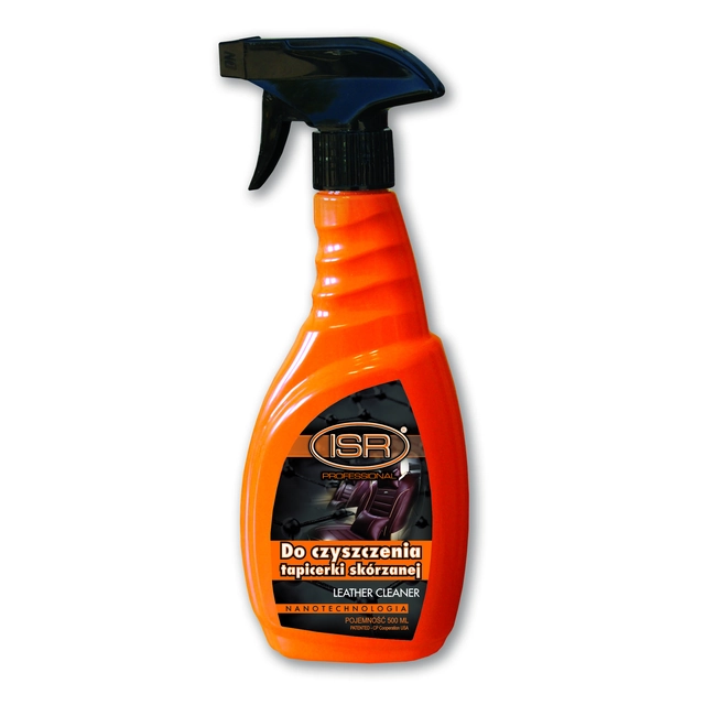 LEATHER CLEANER 500 ml cleans leather upholstery