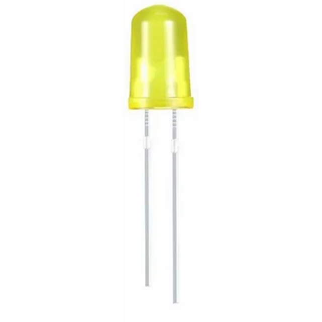 LED 5MM Amarelo 2V 10 unidades