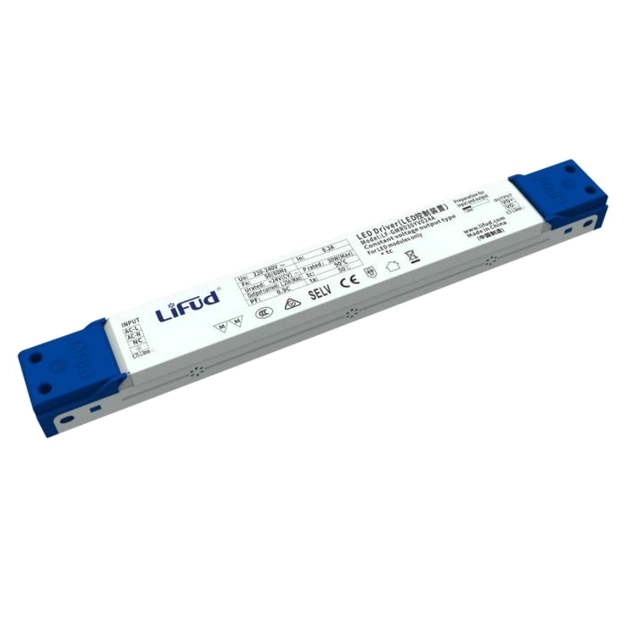 LED dióda s konštantným napätím (CV), 30 W, 24 VDC, 1,25 A tenký napájací zdroj