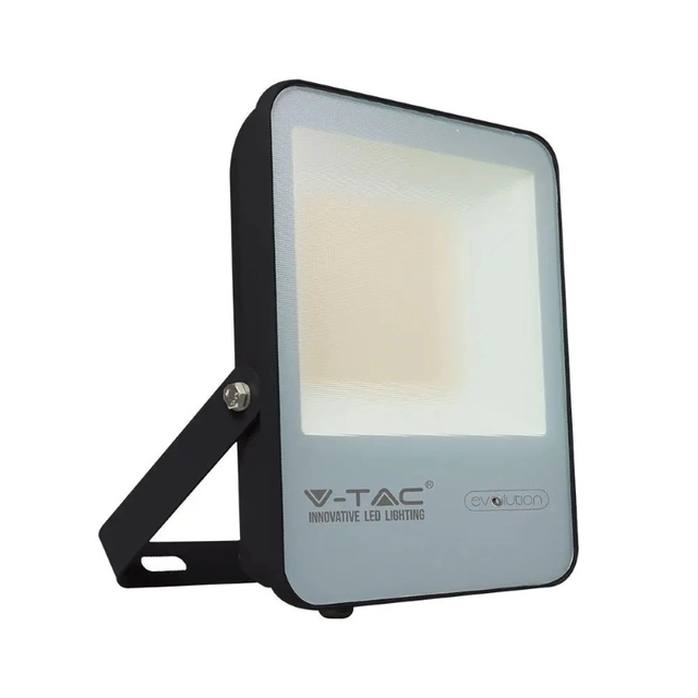 LED floodlight 30W, 4720lm 157lm/W, color: 4000K neutral white, black housing IP65, 5 warranty years, SAMSUNG chip; V-TAC