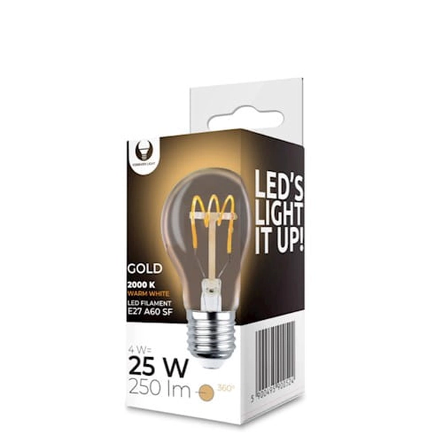 LED-glødelampe E27 A60 4W FOR EVIGT RTV0100007