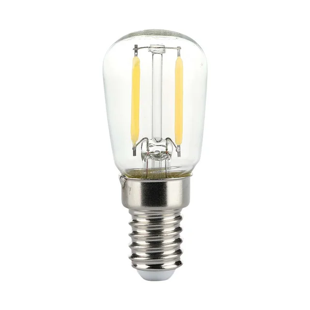 LED izzók - ST26 E14 - IP20 - Világos - 2 Watt - 200 Lumen - 3000K - 2 Évek