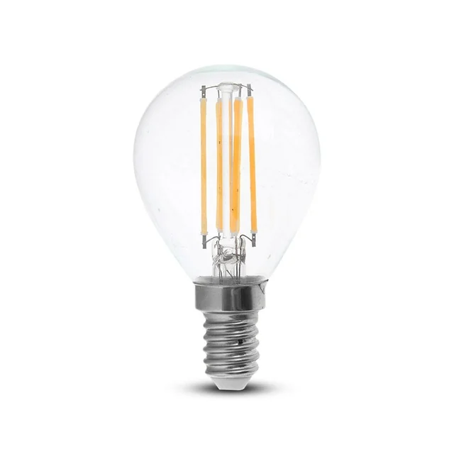 LED-Lampen - Golf E14 - IP20 - Klar - 4 Watt - 400 Lumen - 4000K - 2 Jahre