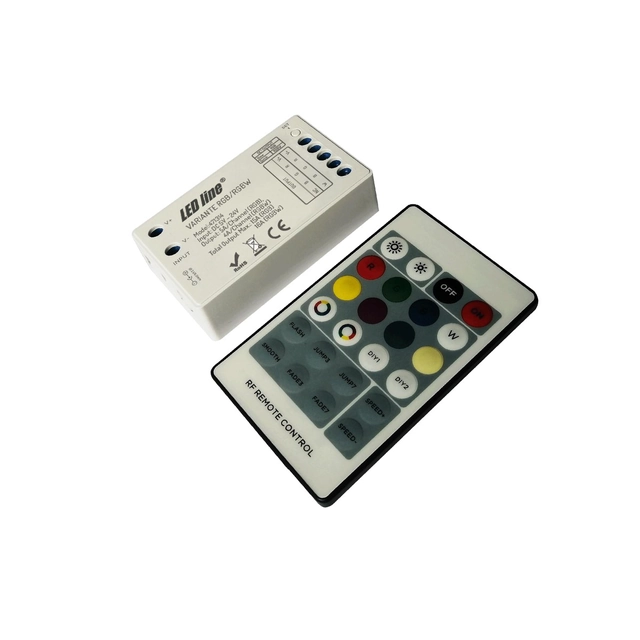LED line® RF VARIANTE RGB / RGBW controller + remote control