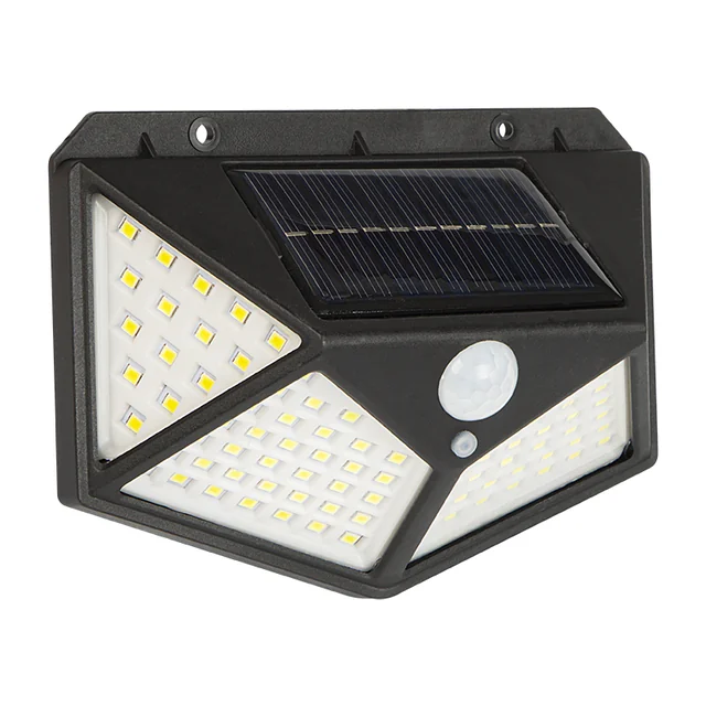 LED PIR solar wall lamp