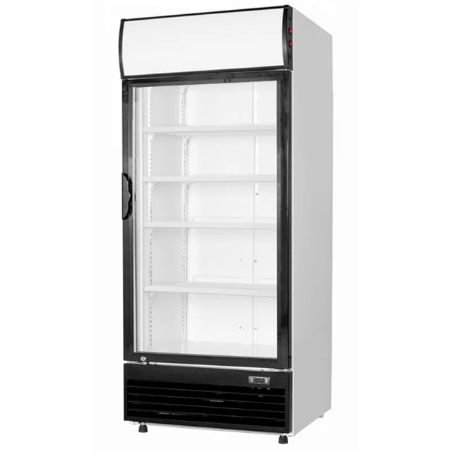 LED Refrigerated Display Cabinet Lg-660fm 660l Glass - Shop Refrigerator