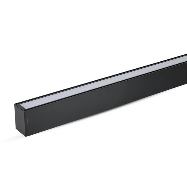 LED Slim Linear Lights - Black - Samsung - IP20 - 40W - 3270 Lumens - 4000K - 5 Years