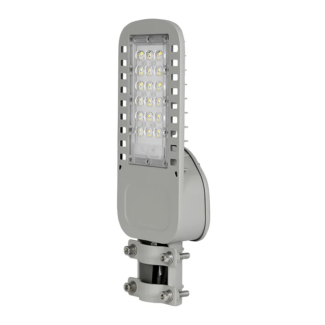 LED Slim Straatverlichting - Grijs - Samsung - IP65 - 30W - 4050 Lumen - 4000K - 5 Jaren