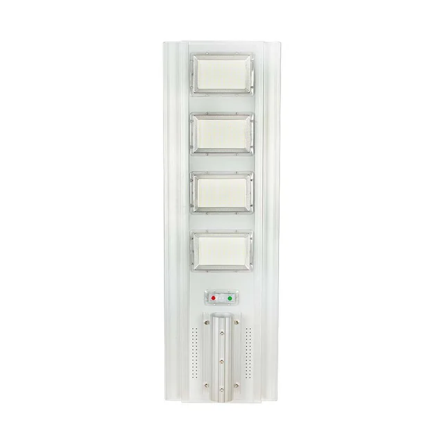 LED-solgatlampa 4300lm, Rörelsesensor, 6400K