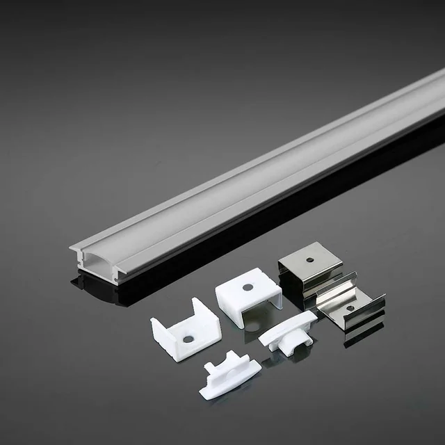 LED Strip Lights - Mounting Kit White - IP20 - 5 Years - Model No: - VT-8122