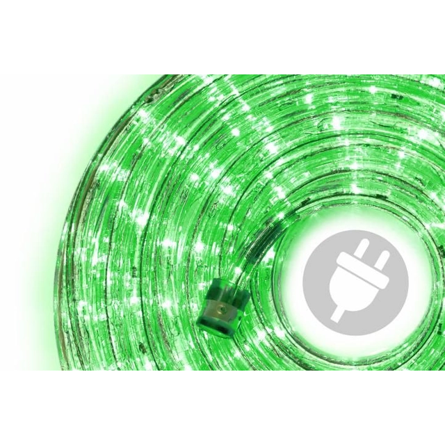 LED šviesos kabelis -480 diodai,20 m, žalias