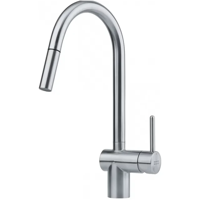 Leda Neo pull-out kitchen faucet, stainless steel