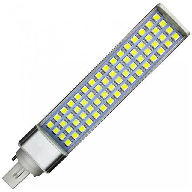 LEDsviti aptumšojama LED spuldze G24 13W auksti balta (2933)