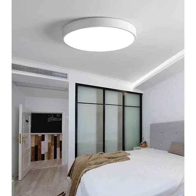 LEDsviti Biały designerski panel LED 400mm 24W dzienna biel (9724)