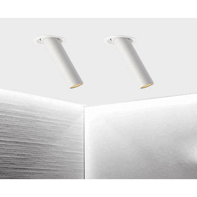 LEDsviti Bílé LED vestavné thin svítidlo 5W 10cm 4000K (12977)