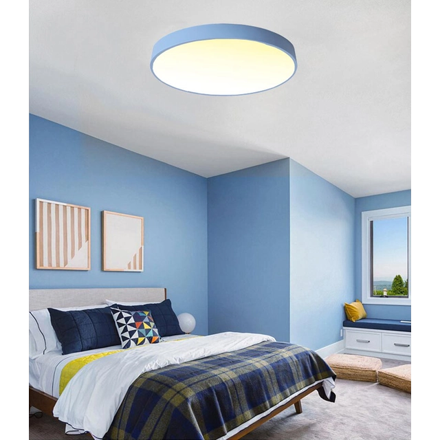 LEDsviti Blue designer LED panel 400mm 24W warm white (9795)