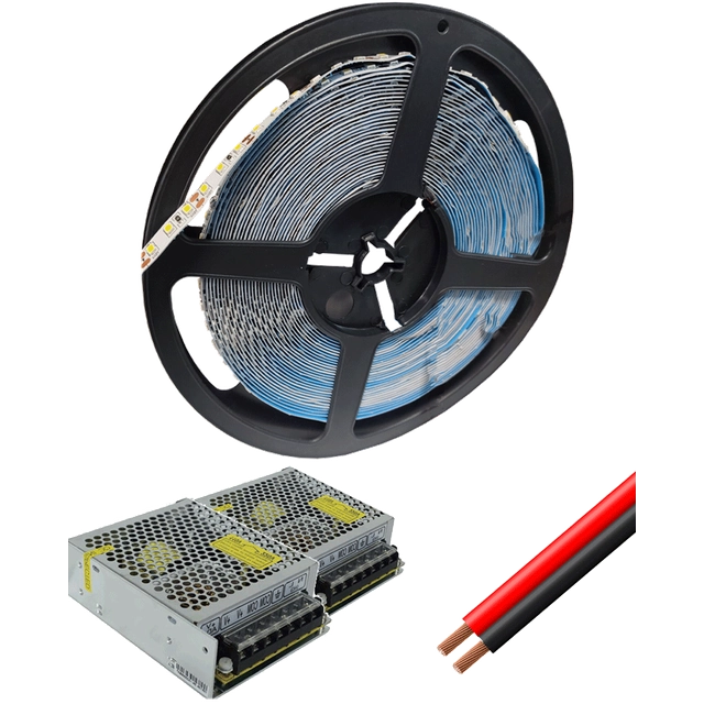 LEDsviti Complete set LED strip dagwit 10m 120W (13833)