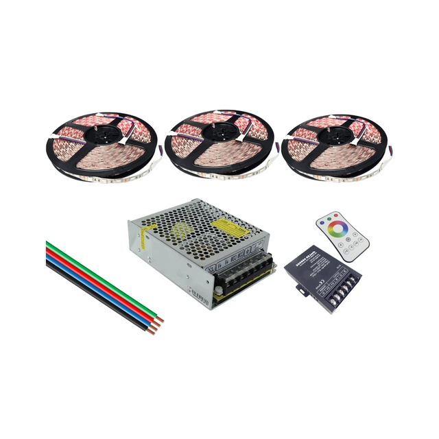 LEDsviti Complete set of RGB LED strips 15m 216W (13856)