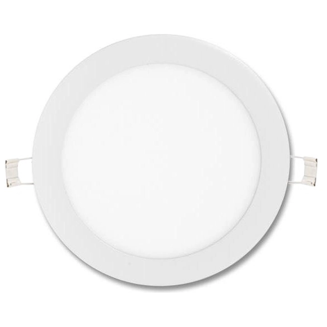 LEDsviti Dimbar vit cirkulär inbyggd LED-panel 175mm 12W dag vit (6753) + 1x dimbar källa