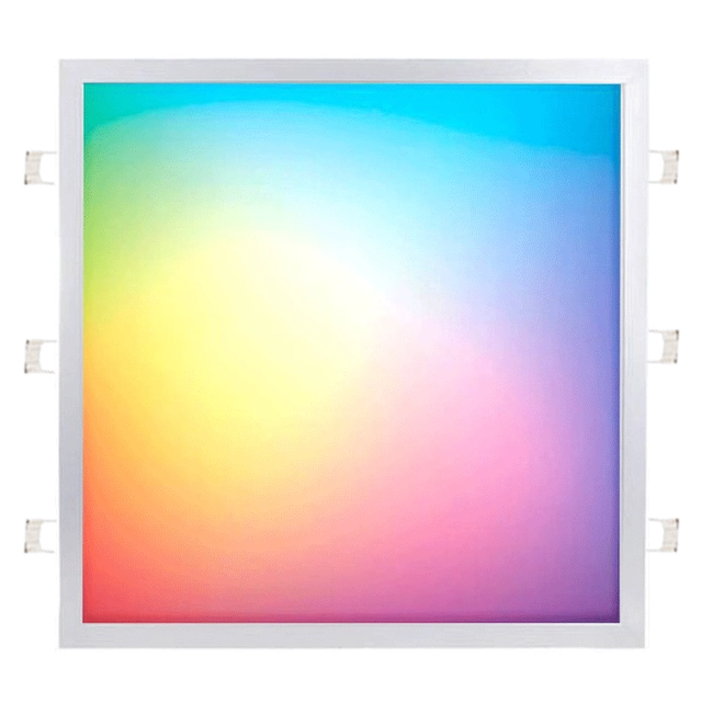 LEDsviti Dimerizável Painel LED embutido RGB 600x600 mm 25W (768)