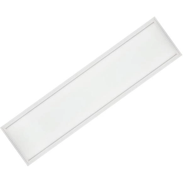 LEDsviti Dimmable white ceiling LED panel 300x1200mm 48W warm white (987) + 1x dimmable source