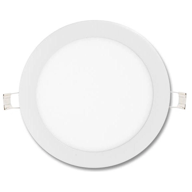 LEDsviti Dimmable white circular built-in LED panel 175mm 12W warm white (6750) + 1x dimmable source