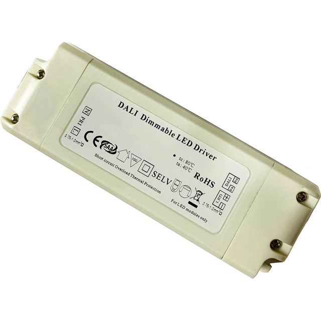 LEDsviti Fuente de alimentación para panel LED 6W regulable DALI IP20 interno (91692)