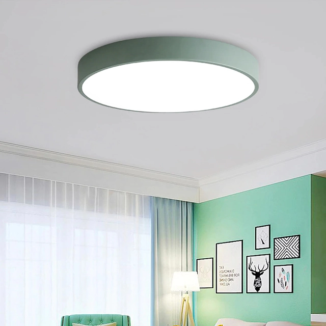 LEDsviti Green dizaino LED skydelis 600mm 48W diena balta (9826)