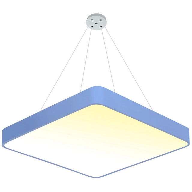 LEDsviti Hängande Blå designer LED-panel 600x600mm 48W varmvit (13181) + 1x Tråd för hängande paneler - 4 trådset