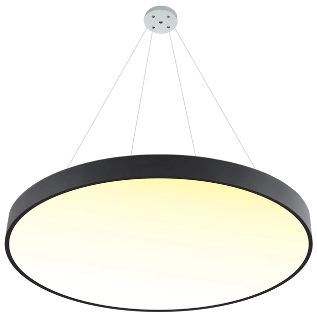 LEDsviti Hanging Black designerski panel LED 400mm 24W ciepła biel (13107)