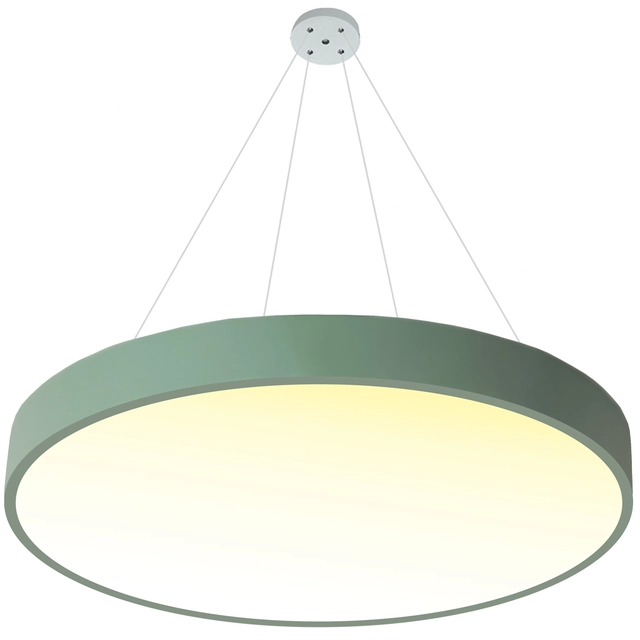 LEDsviti Hanging Green design LED panel 400mm 24W blanc chaud (13139) + 1x Fil pour panneaux suspendus - 4 jeu de fils