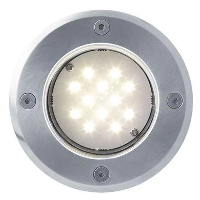 LEDsviti Κινητό φωτιστικό LED γείωσης 1W ζεστό λευκό 52mm (7814)