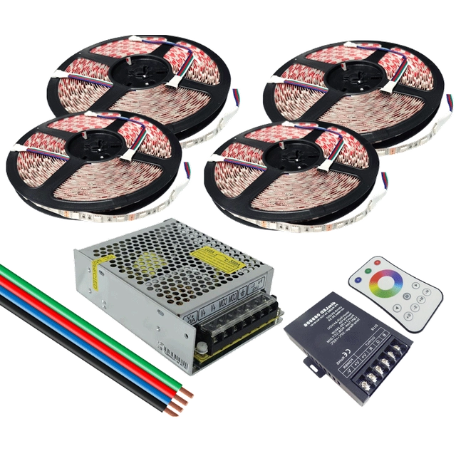 LEDsviti Komplet sæt RGB LED-strips 20m 288W (13857)