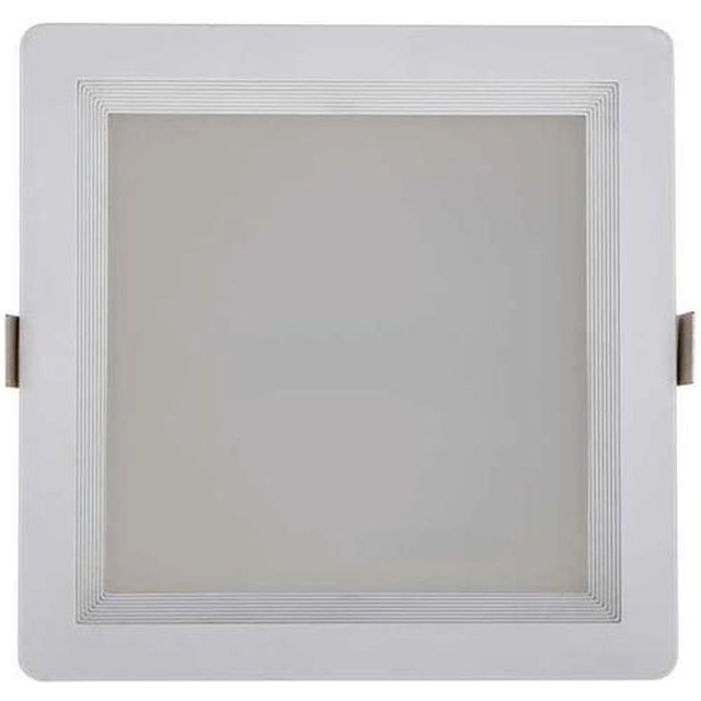 LEDsviti Lámpara de baño LED cuadrada 20W blanco cálido (918)