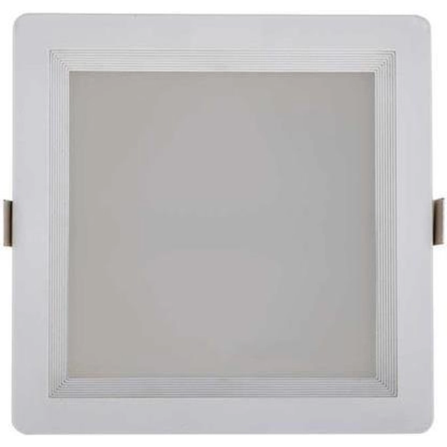 LEDsviti Lampe de salle de bain LED carrée 10W blanc chaud (917)