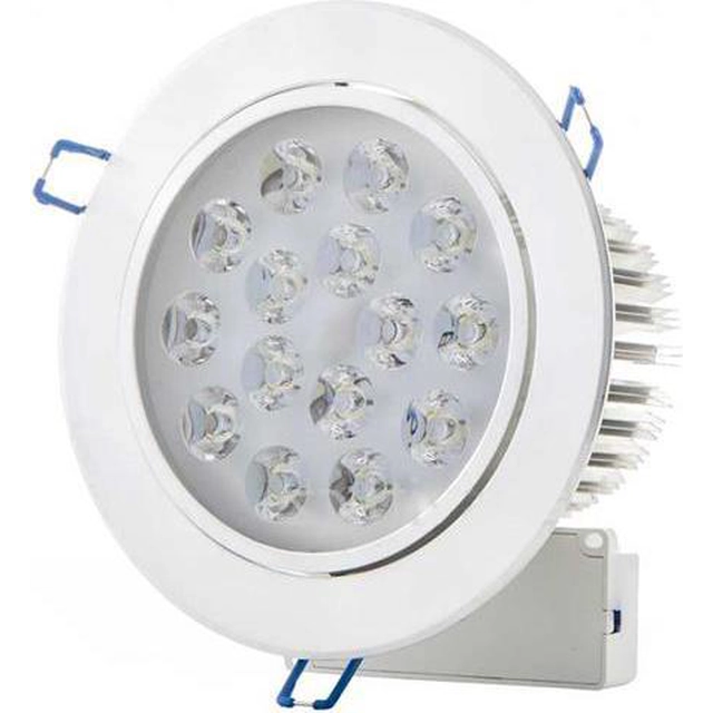 LEDsviti LED beépített pontfény 15x 1W meleg fehér (383)