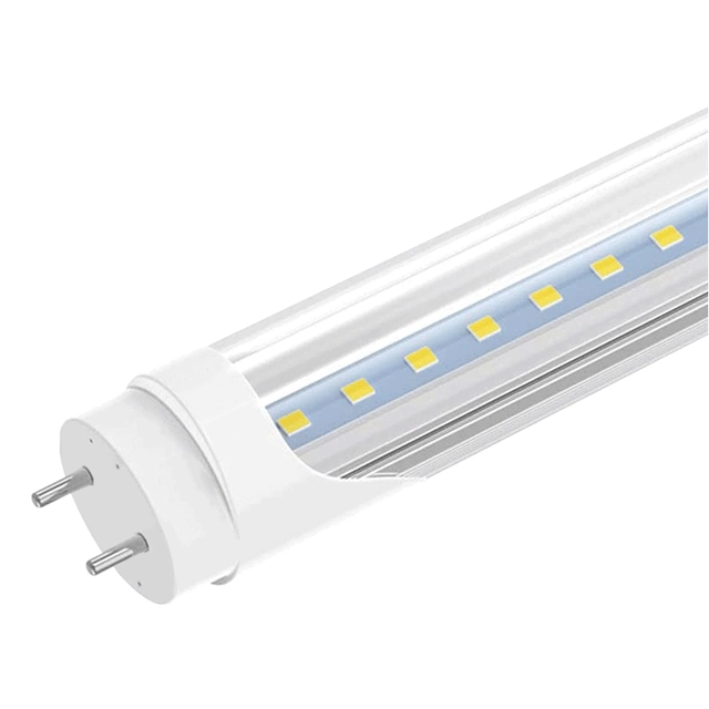 LEDsviti LED fluorescent 150cm 24W couvercle transparent blanc froid (1181)