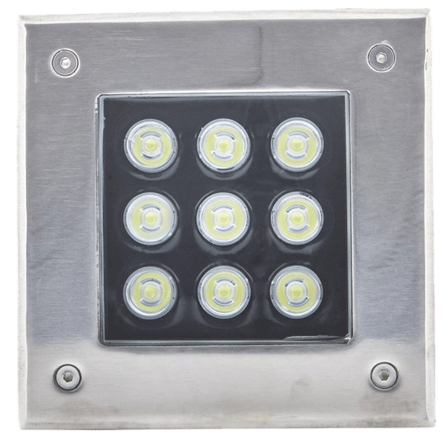 LEDsviti Luce LED da terra mobile 9W bianco freddo (7843)